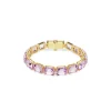 Swarovski Bijoux Bracelet Femme Swarovski Milnia - 5720487 Plaqué Or Violet | Femme Bracelet