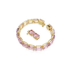 Swarovski Bijoux Bracelet Femme Swarovski Milnia - 5720487 Plaqué Or Violet | Femme Bracelet