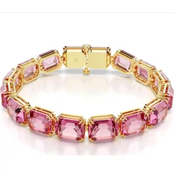 Swarovski Bijoux Bracelet Femme Swarovski Millenia - 5683428 rose,doré | Femme Bracelet