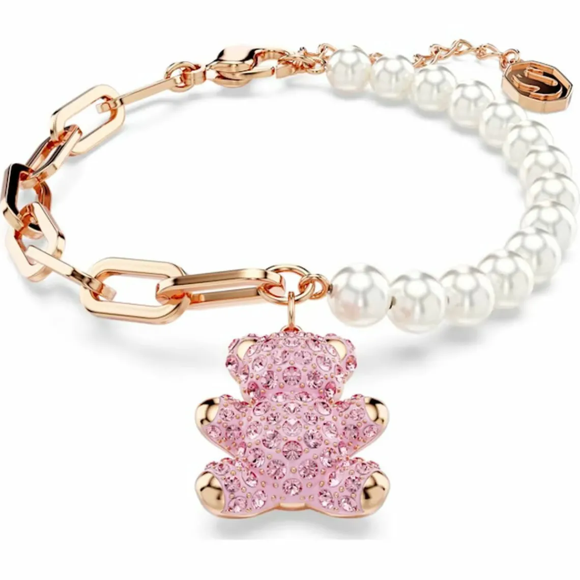 Swarovski Bijoux Bracelet Femme Swarovski 5669169 Mp Teddy - Bear LROS/ROS M | Femme Bracelet