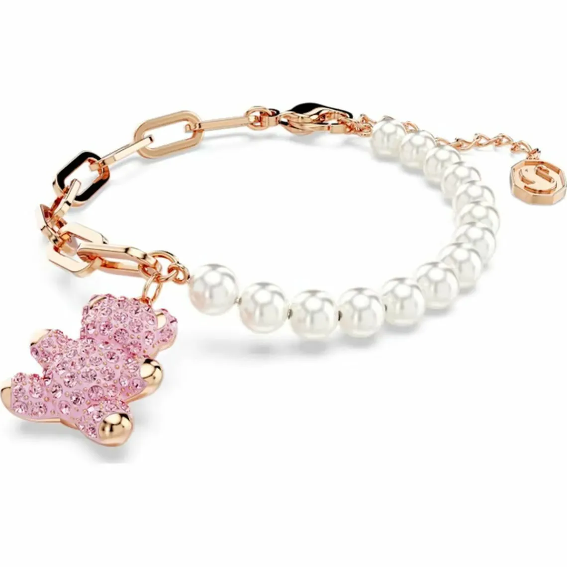 Swarovski Bijoux Bracelet Femme Swarovski 5669169 Mp Teddy - Bear LROS/ROS M | Femme Bracelet