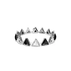Swarovski Bijoux Bracelet Femme Swarovski - 5619154 Métal rhodié Noir | Femme Bracelet