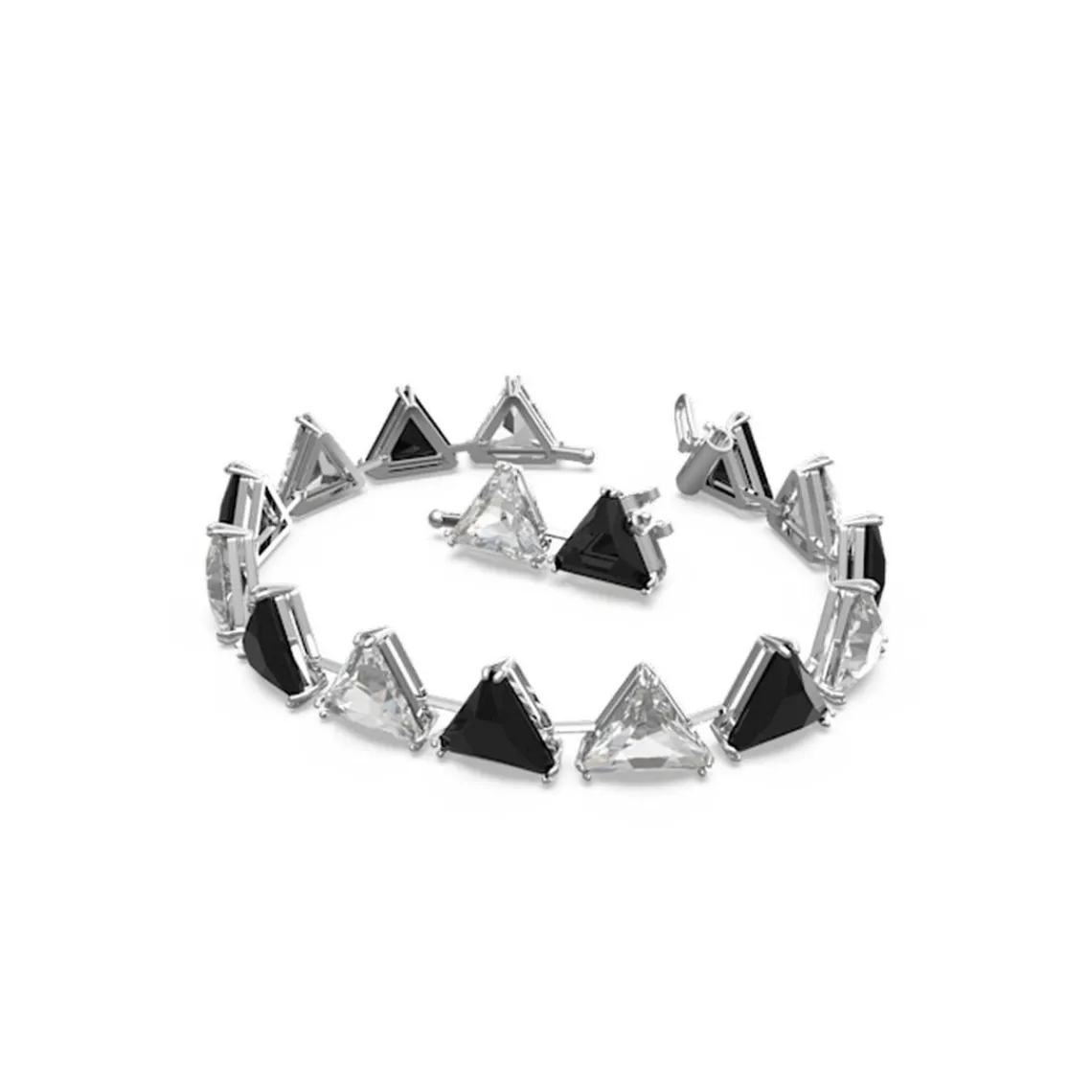 Swarovski Bijoux Bracelet Femme Swarovski - 5619154 Métal rhodié Noir | Femme Bracelet