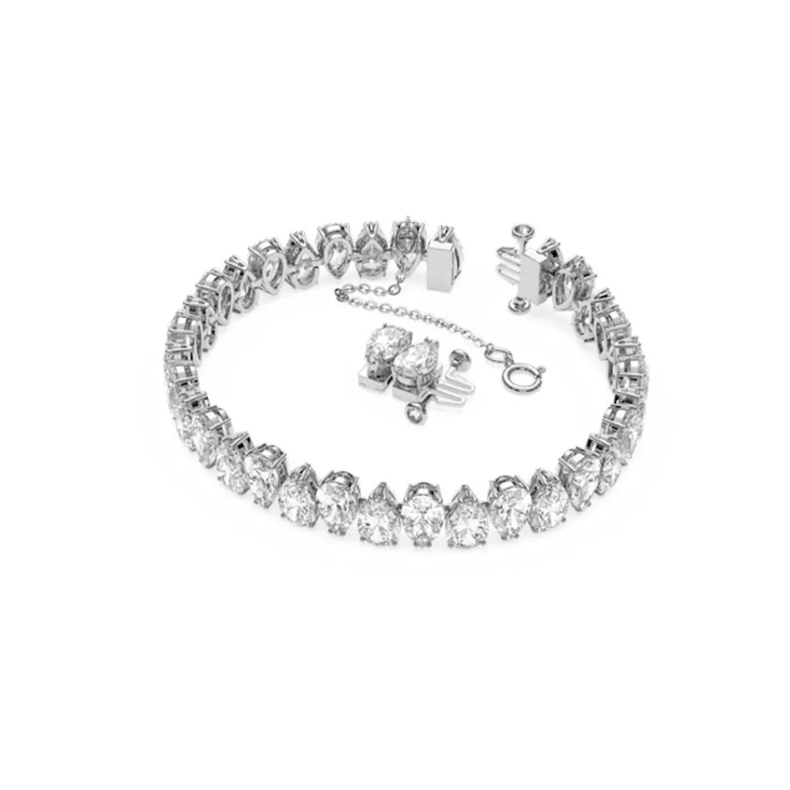 Swarovski Bijoux Bracelet Femme Swarovski - 5598350 Métal rhodié Blanc | Femme Bracelet