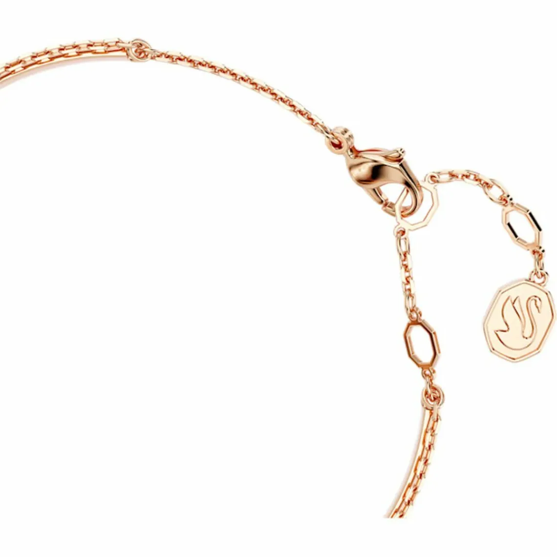 Swarovski Bijoux Bracelet Femme Swarovski Swan - 568824 noir,doré rose | Femme Bracelet
