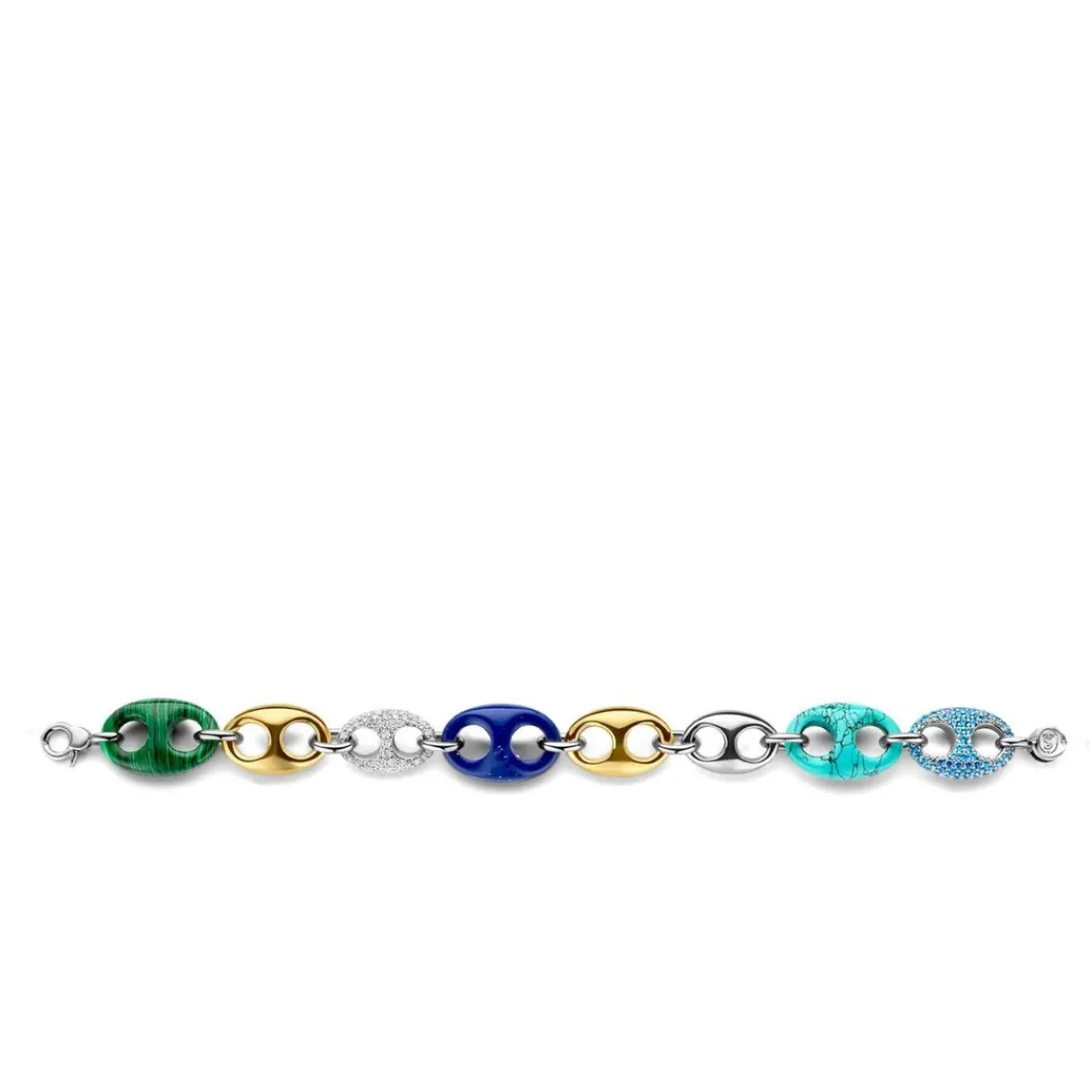 Ti Sento Bracelet Femme 2988TQ - Argent, plaqué or | Femme Bracelet