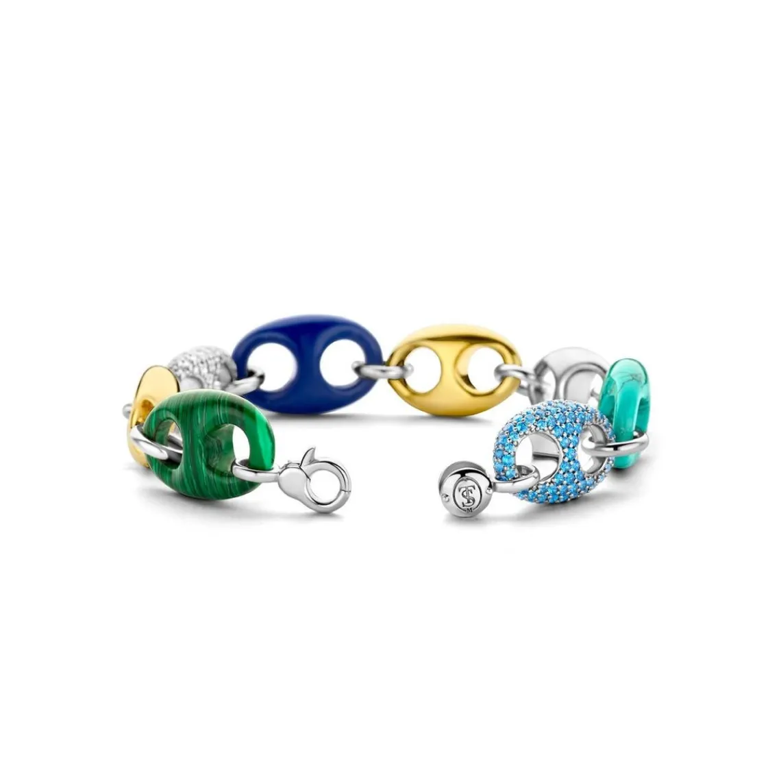 Ti Sento Bracelet Femme 2988TQ - Argent, plaqué or | Femme Bracelet