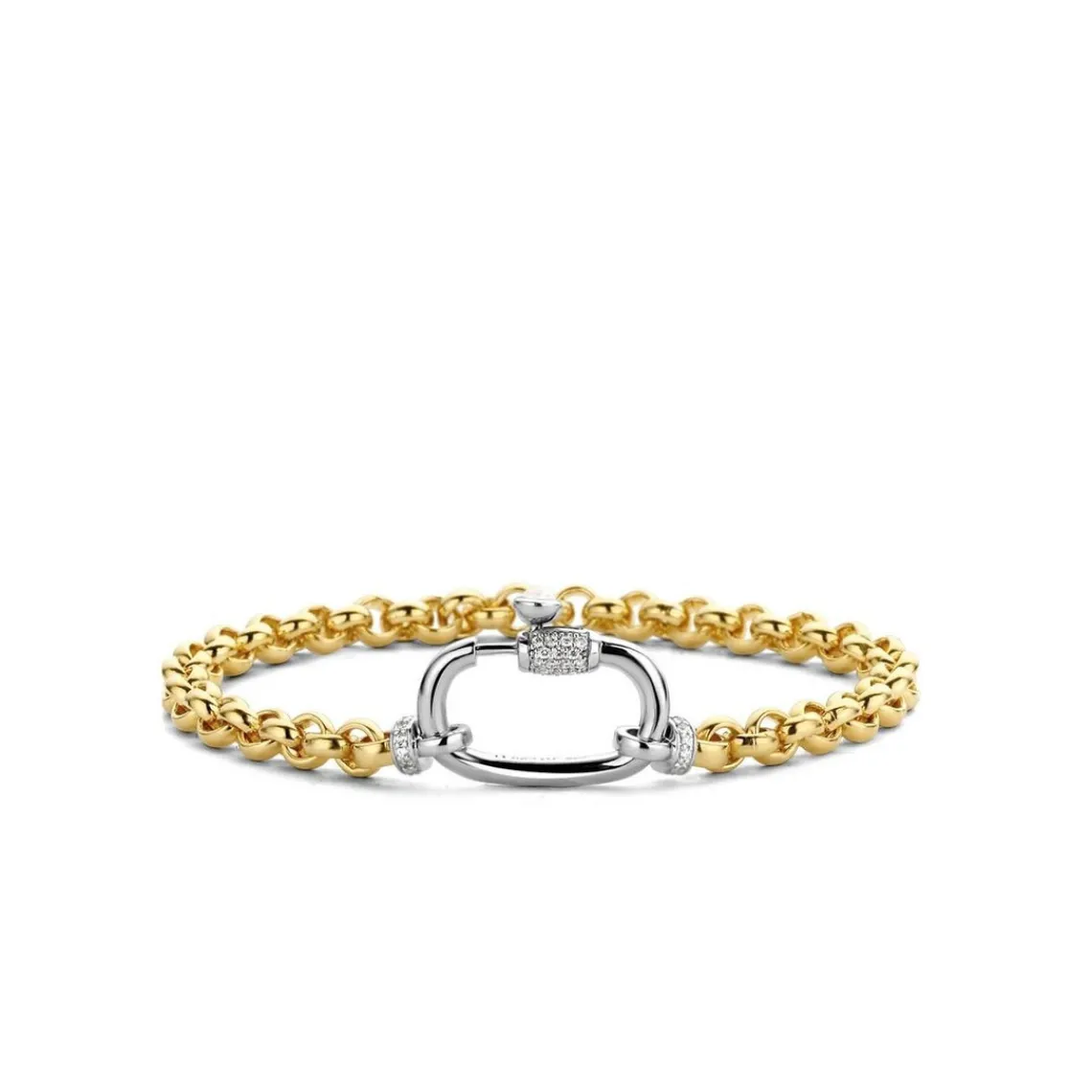 Ti Sento Bracelet Femme 2950ZY - Argent, plaqué or | Femme Bracelet