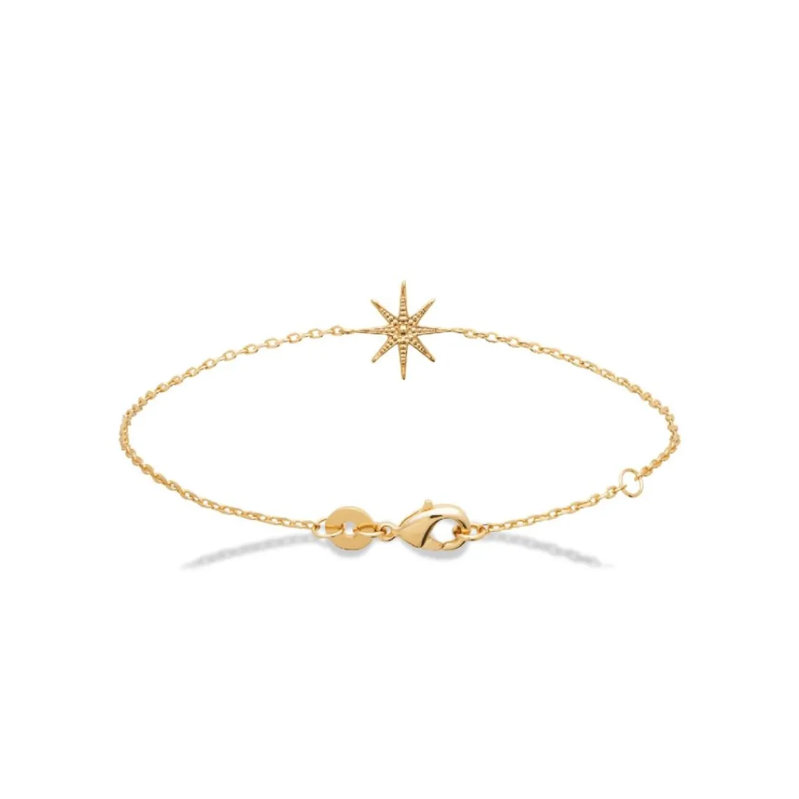 Maison de la Bijouterie Bracelet femme étoile fantaisie plaqué or UYZUYYZV | Femme Bracelet