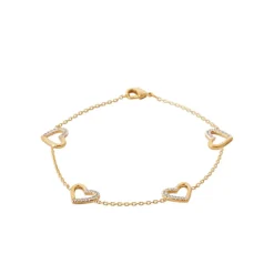 Maison de la Bijouterie Bracelet-Femme-UWZ0U5Z-- Plaqué Or | Femme Bracelet