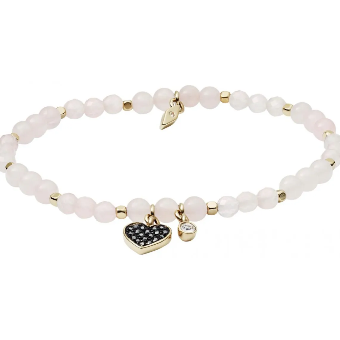Fossil Bijoux Bracelet JA6922710 - Bracelet Perles Blanches Femme | Femme Bracelet