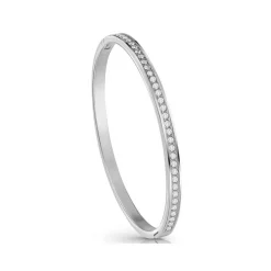 Guess Bijoux Bracelet JUBB02248JWRHS - Jonc acier doré pavé cristaux Femme | Femme Bracelet