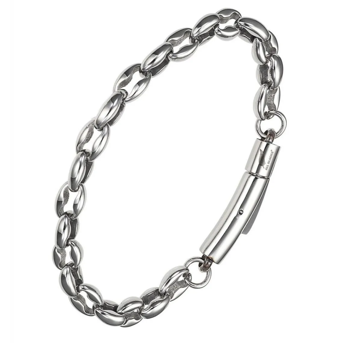 All Blacks Bijoux Bracelet Homme All Blacks 682234 - Acier Argent | Homme Bracelet