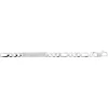 Maison de la Bijouterie Bracelet Homme argent chainage figaro 1-3 7mm 56300WYZ | Homme Bracelet