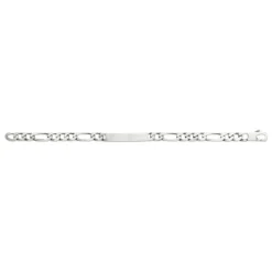 Maison de la Bijouterie Bracelet Homme argent chainage figaro 1-3 7mm 533W0WYZ | Homme Bracelet