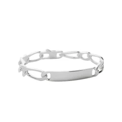 Maison de la Bijouterie Bracelet Homme argent chainage figaro 1-1 53Z00WYZ | Homme Bracelet