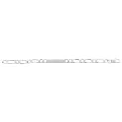 Maison de la Bijouterie Bracelet Homme argent chainage figaro 1-1 53Z00WYZ | Homme Bracelet