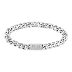 Boss Bijoux Bracelet Homme Chain Link 1580144S - Acier Argent | Homme Bracelet