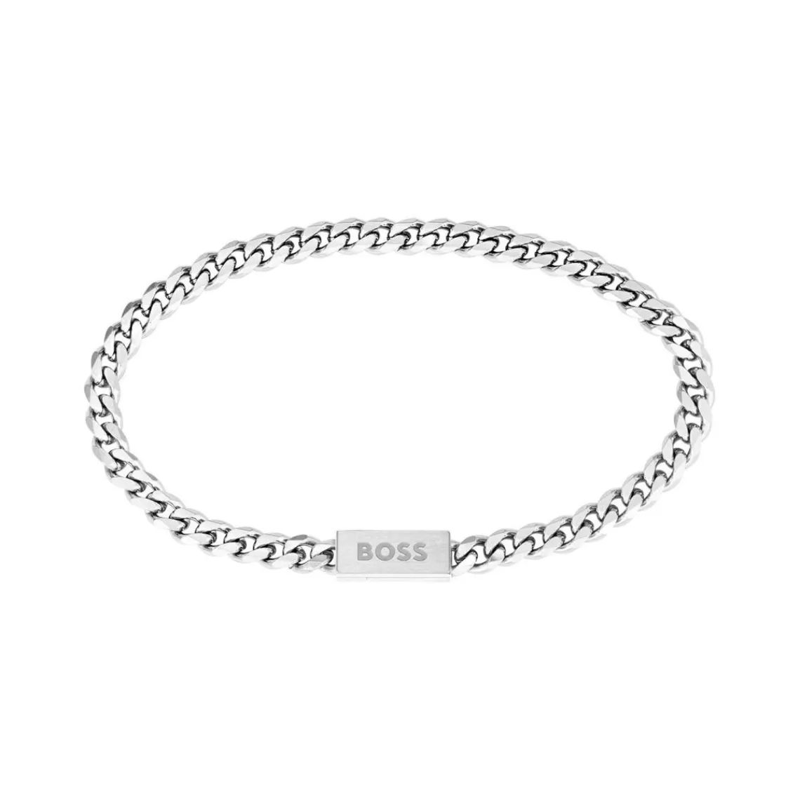Boss Bijoux Bracelet Homme Chain For Him - 1580556M Acier Argent | Homme Bracelet