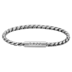 Boss Bijoux Bracelet Homme Doran - 1580695 Acier Argent | Homme Bracelet