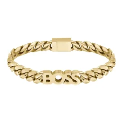 Boss Bijoux Bracelet Homme Kassy - 1580505M Acier Doré | Homme Bracelet