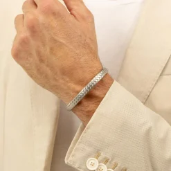Boss Bijoux Bracelet Homme Tailored - 1580671 Acier Argent | Homme Bracelet