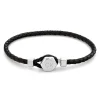 Calvin Klein Bijoux Bracelet Homme - 35000260 Cuir, Acier Noir | Homme Bracelet