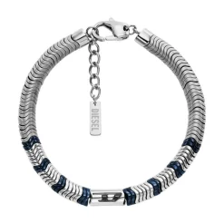 Diesel Bijoux Bracelet Homme Acier Classique - DX1572931 Hématite | Homme Bracelet