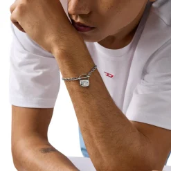 Diesel Bijoux Bracelet Homme Acier Classique - DX1592040 Acier inoxydable | Homme Bracelet