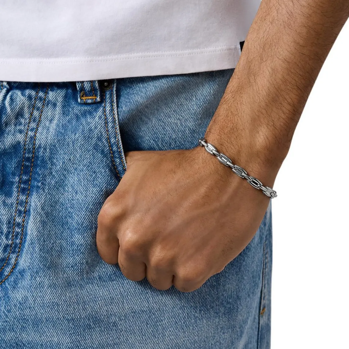 Diesel Bijoux Bracelet Homme Acier Classique - DX1583040 Acier inoxydable | Homme Bracelet