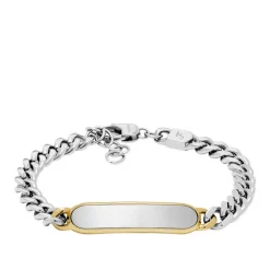 Fossil Bijoux Bracelet Homme Acier Classique Drew - JF04851998 Acier inoxydable | Homme Bracelet