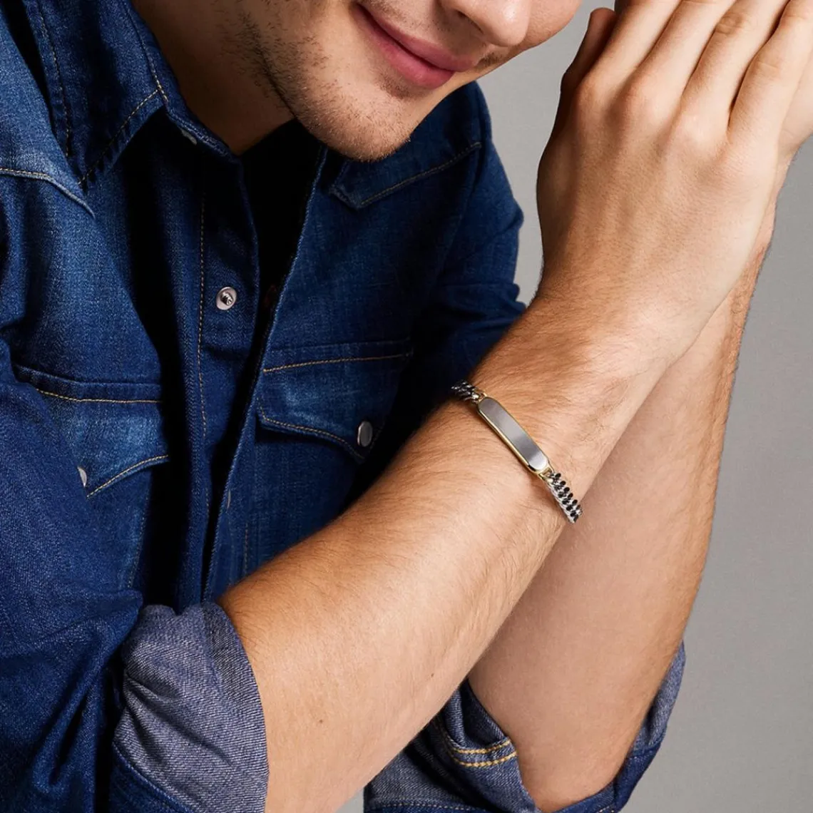 Fossil Bijoux Bracelet Homme Acier Classique Drew - JF04851998 Acier inoxydable | Homme Bracelet