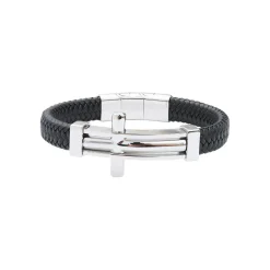 G-Force Bijoux Bracelet Homme BGFBR0006S - Acier Argent | Homme Bracelet
