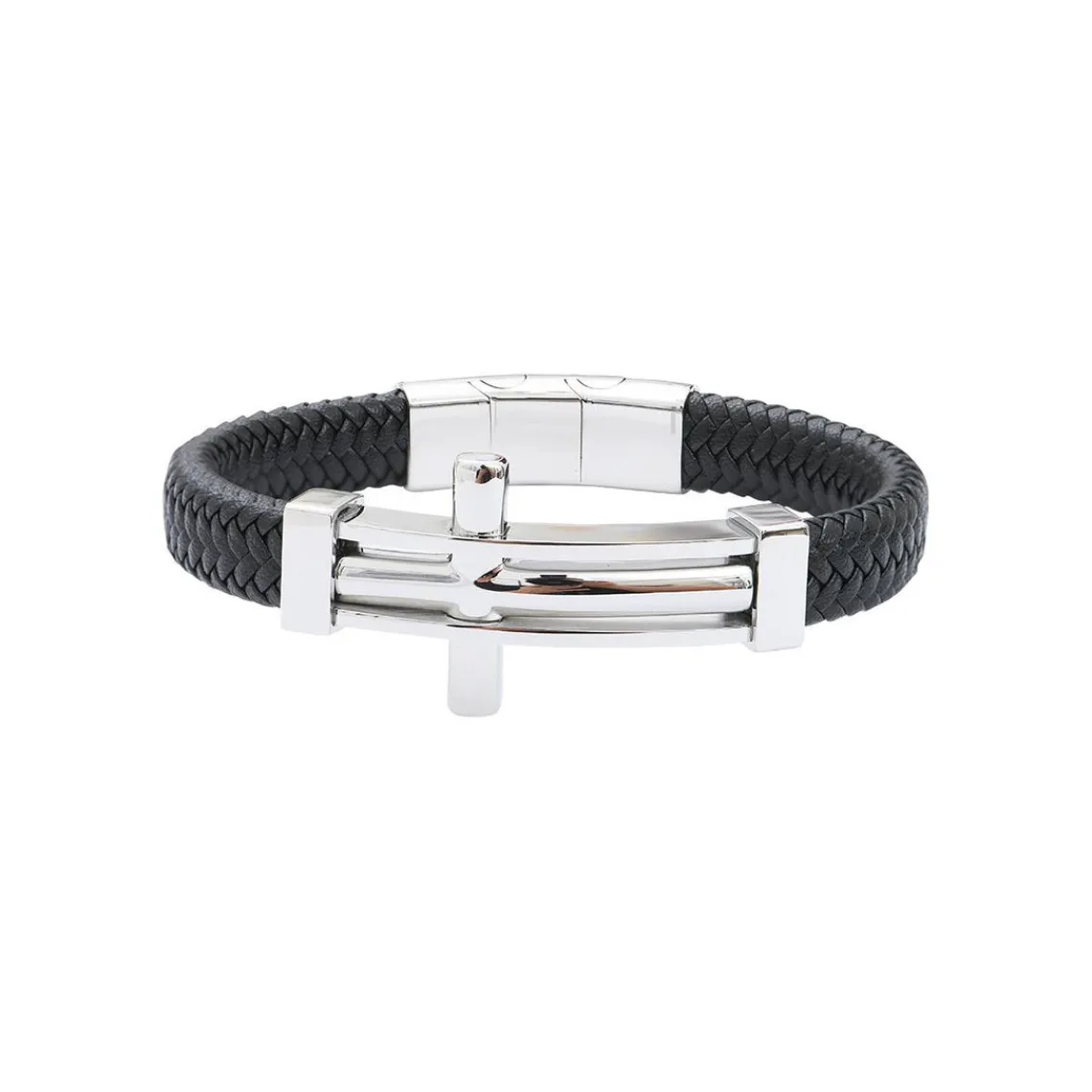 G-Force Bijoux Bracelet Homme BGFBR0006S - Acier Argent | Homme Bracelet