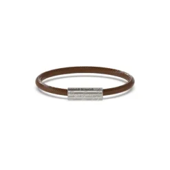 Guess Bijoux Bracelet Homme Inscription - JUMB04407JWSTBW Acier Marron | Homme Bracelet