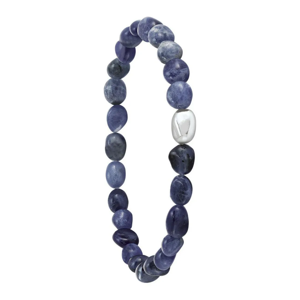 Jourdan Bracelet Homme AJH150018B - BOREAL - Perle gris | Homme Bracelet