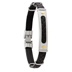 Jourdan Bracelet Homme Damian - JH300012B Cuir | Homme Bracelet