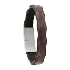 Jourdan Bracelet Homme JH150018B - PERO - Cuir marron | Homme Bracelet