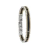 Jourdan Bracelet Homme LI004H - NUKU - Acier Noir | Homme Bracelet