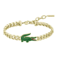 Lacoste Bracelet Homme Arthor - 2040227 Acier Doré | Homme Bracelet