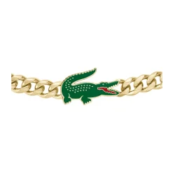 Lacoste Bracelet Homme Arthor - 2040227 Acier Doré | Homme Bracelet