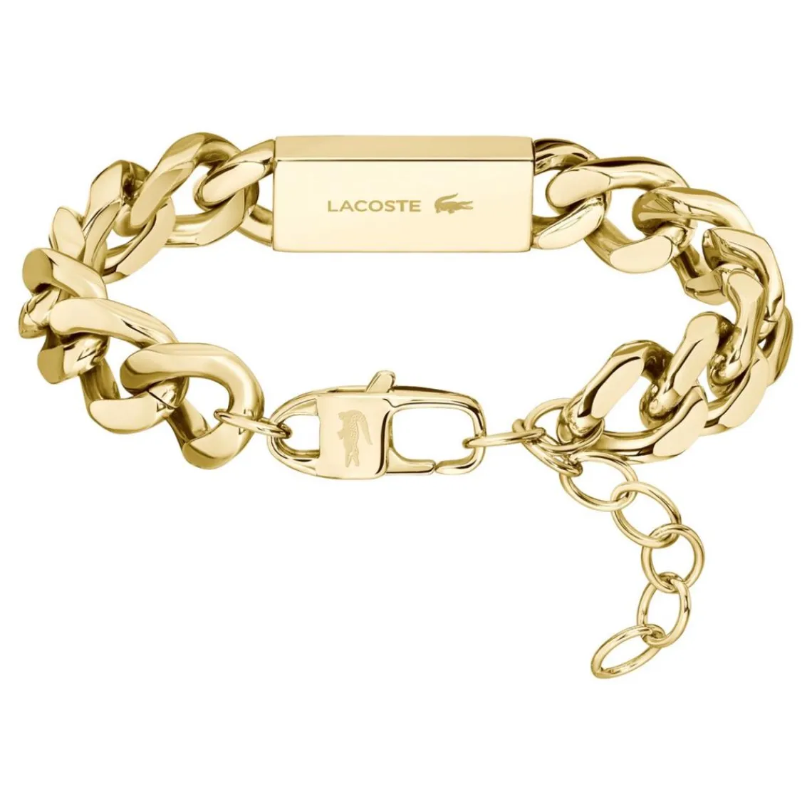 Lacoste Bracelet Homme Backhand - 2040440 Acier Doré | Homme Bracelet