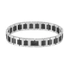 Lacoste Bracelet Homme Metropole - 2040418 Acier Noir | Homme Bracelet