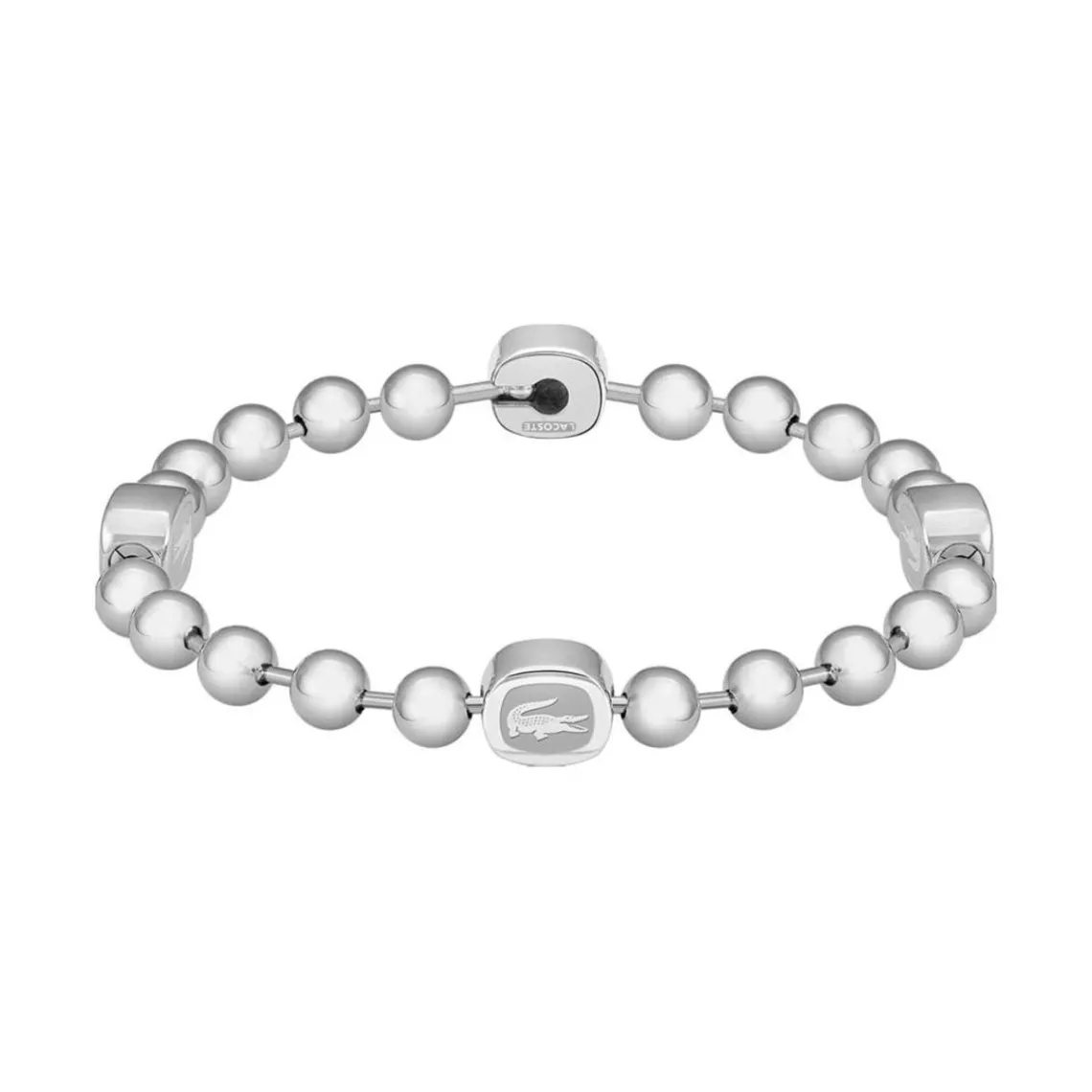 Lacoste Bracelet Homme Vigor - 2040408 Acier Argent | Homme Bracelet