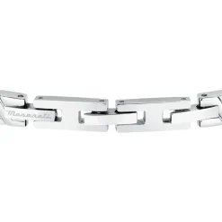 Maserati Bijoux Bracelet Homme Iconic JM124AVD38 Acier Argent Doré 18.5+3Cm | Homme Bracelet