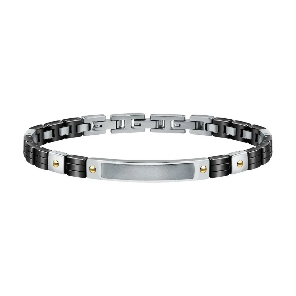 Morellato Bijoux Bracelet Homme SATM12 - Acier Noir | Homme Bracelet