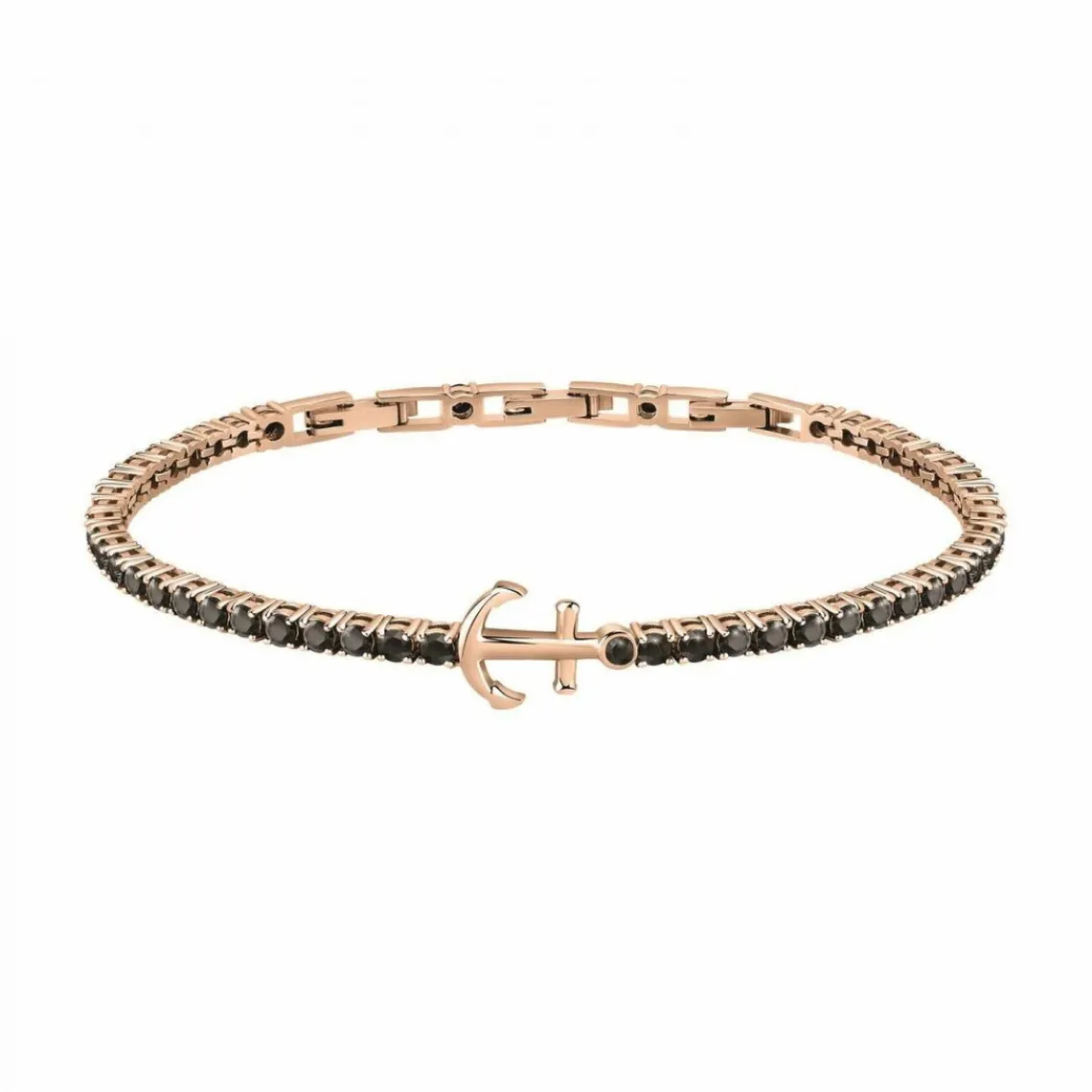 Morellato Bijoux Bracelet Homme Morellato - SATT04 TENNIS Acier Doré rose | Homme Bracelet