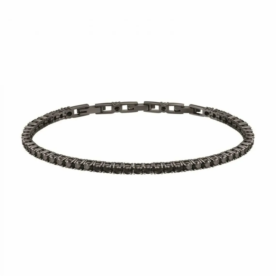 Morellato Bijoux Bracelet Homme Morellato - SATT03 TENNIS Acier Noir | Homme Bracelet