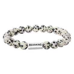 Redskins Bracelet Homme Bijoux Jaspe Dalmatien - 285705 Pierre Gris | Homme Bracelet