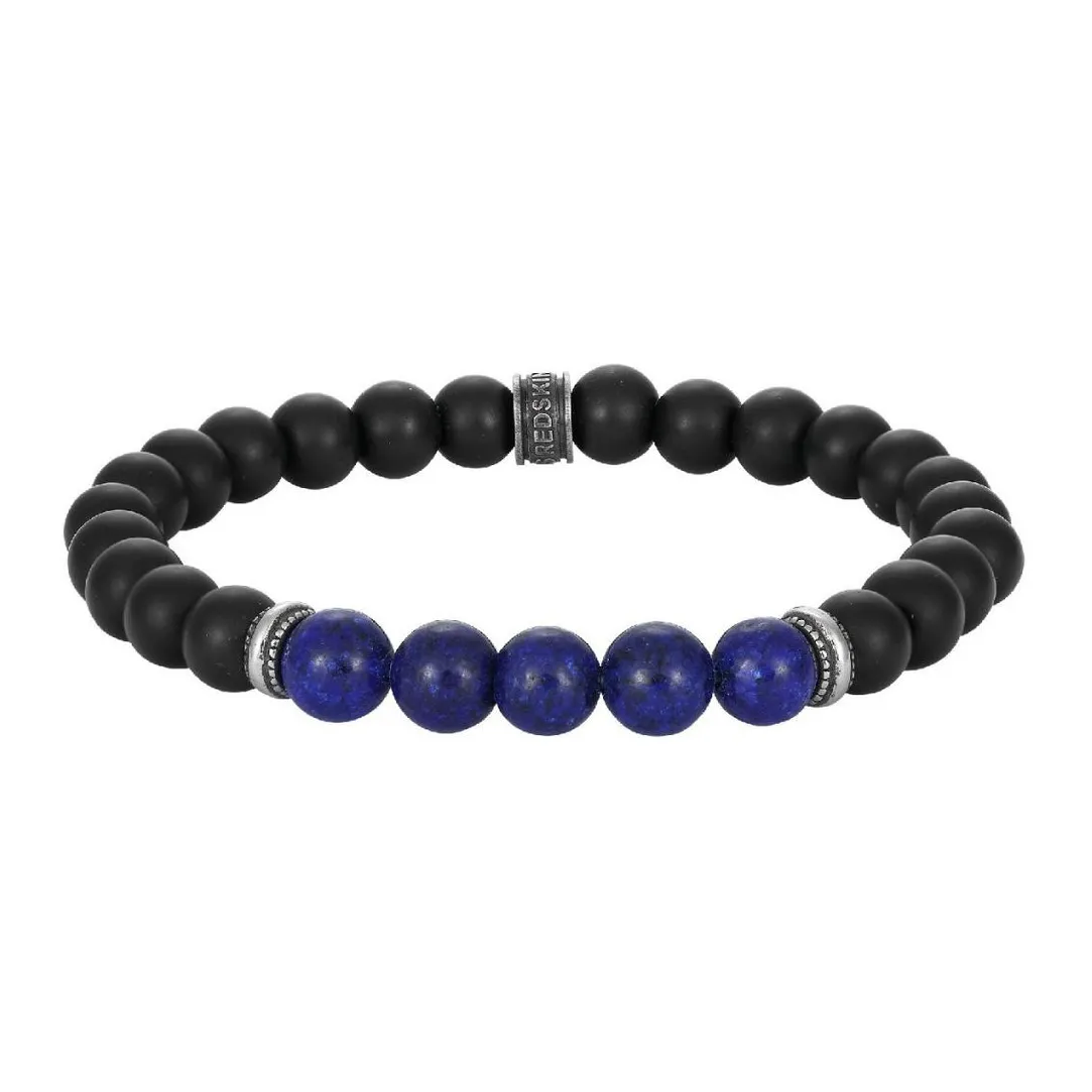 Redskins Bracelet Homme Bijoux - 285815 Pierre Bleu | Homme Bracelet
